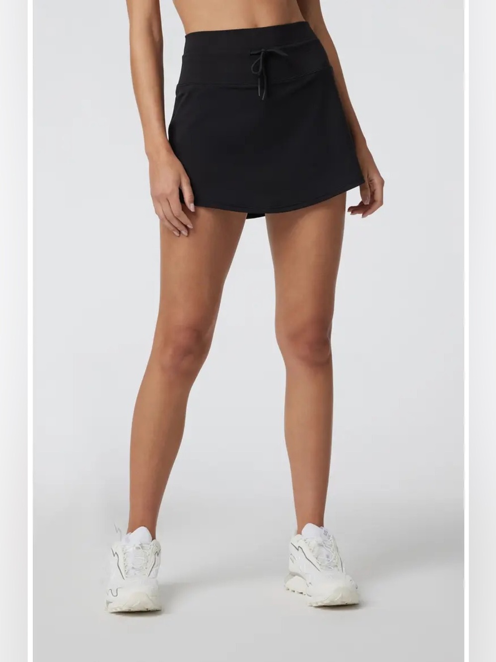 Vuori Daily Drawstring Skirt Black